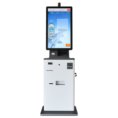 Caisse enregistreuse terminale de position d'affichage à cristaux liquides de condensateur d'écran tactile de kiosque ultra clair de paiement