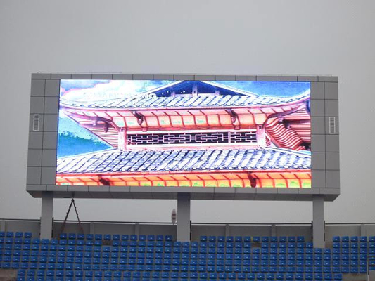 1R1G1B Outdoor Small Pixel Pitch Led Display P10 14-16 Bit With 1/2 Scan Methond