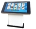 Écran tactile interactif d'affichage à cristaux liquides de kiosques d'information publique de service d'individu 55 pouces