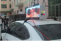 Affichage en aluminium de voiture de LED, signe mené supérieur de taxi de l'éclat 5000-6000cd