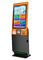 Kiosque terminal de paiement de terminal de service de caisse enregistreuse de position d'écran tactile de condensateur d'affichage à cristaux liquides
