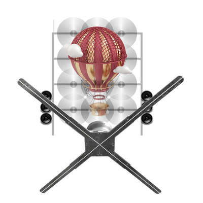3D a mené l'affichage Mini Holographic Projector Hologram Fan