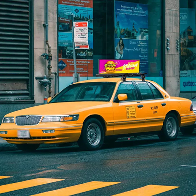 5000cd programmable a mené le panneau d'affichage de l'information de roulement de signe de toit de taxi