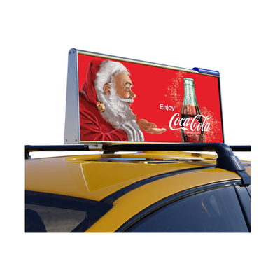 affichage de taxi mené par 3.3mm annonçant le signe visuel unique extérieur